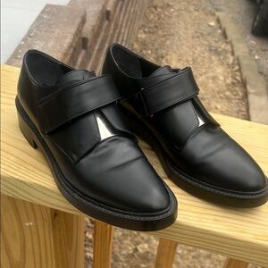 Vince Wren Black Leather Oxford Monk
Strap Shoes size 9 1/2